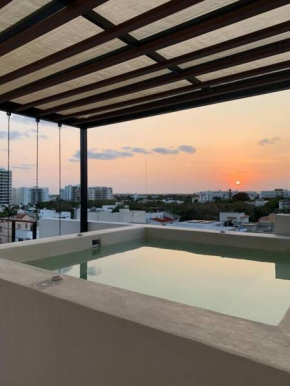 Penthouse con jacuzzi privado